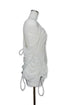 WAVE RUCHE DRAWCORD TANK -IVORY- *Last1